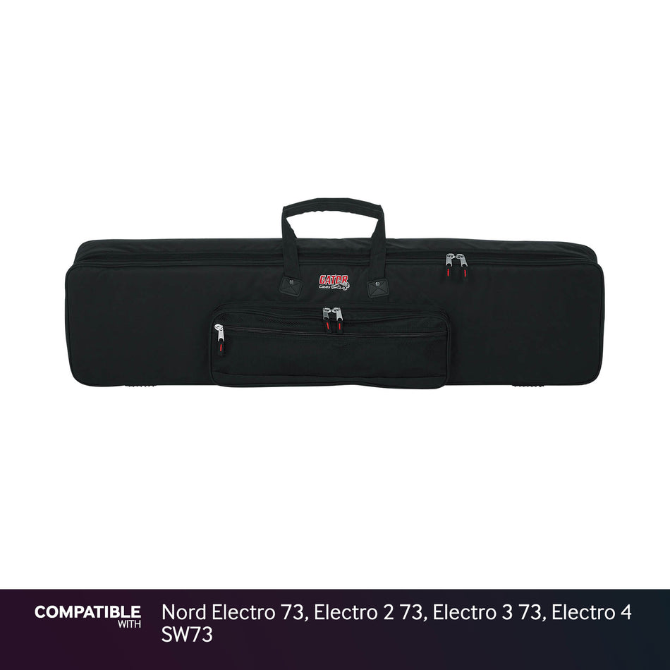 Gator Slim Keyboard Case for Nord Electro 73, Electro 2 73, Electro 3 73, Electro 4 SW73