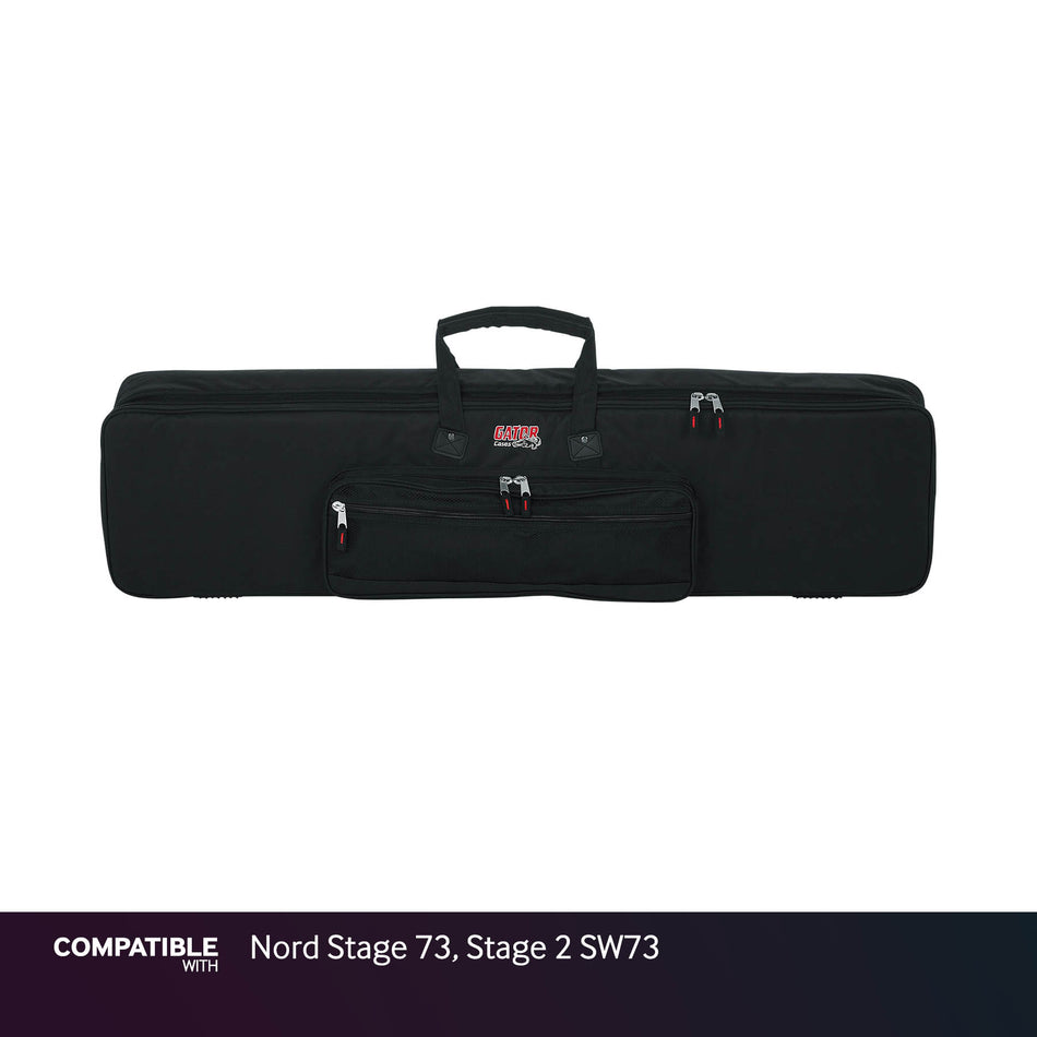 Gator Slim Keyboard Case for Nord Stage 73, Stage 2 SW73