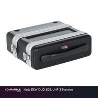 Gator Wireless Case for Nady DKW-DUO, E03, UHF-3 Systems