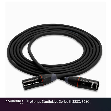 Hosa 50-foot EtherCON Cable for PreSonus StudioLive Series III 32SX, 32SC