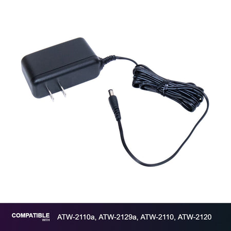 Audio-Technica Power Adapter for ATW-2110a, ATW-2129a, ATW-2110, ATW-2120