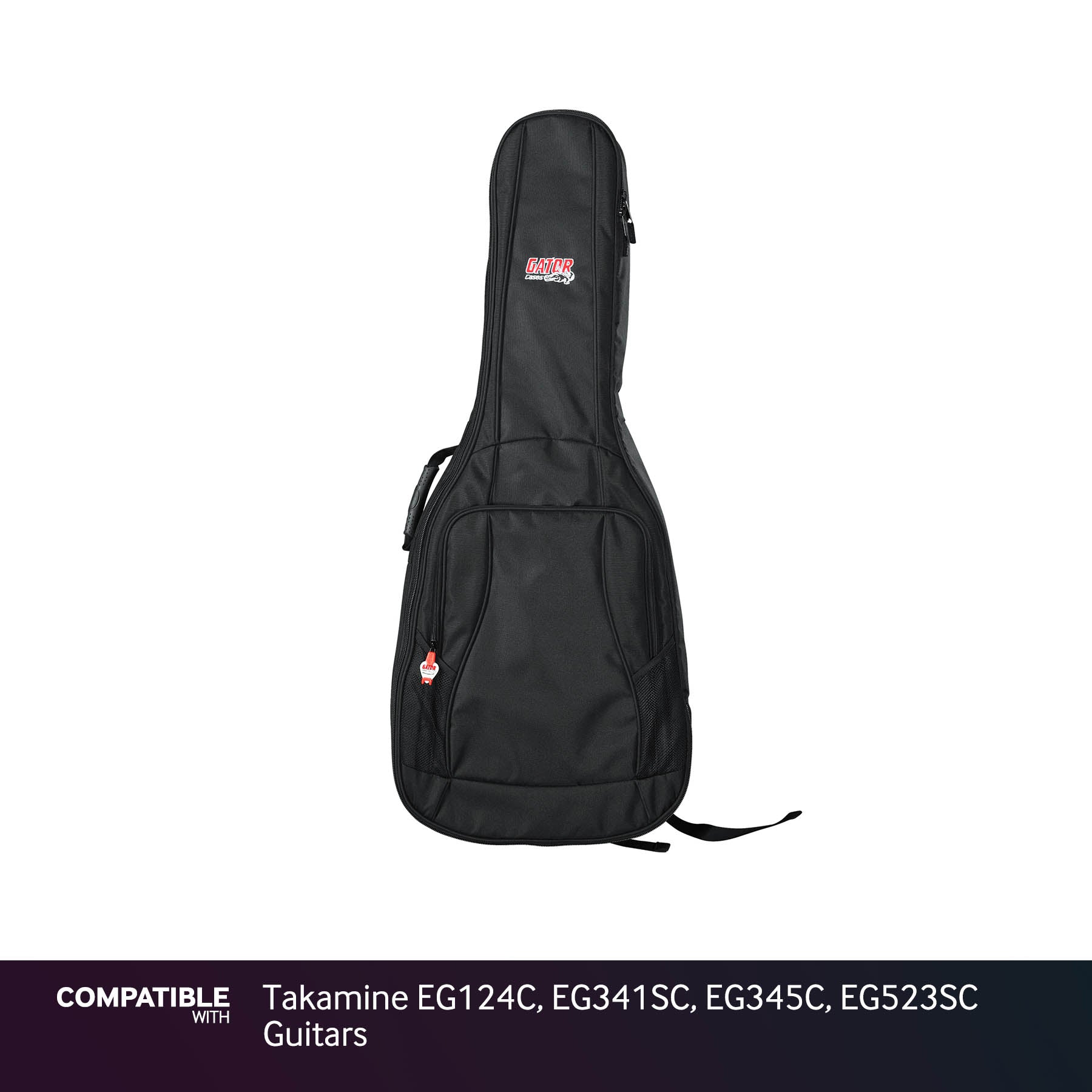 Gator Padded Gig Bag for Takamine EG124C, EG341SC, EG345C, EG523SC Guitars
