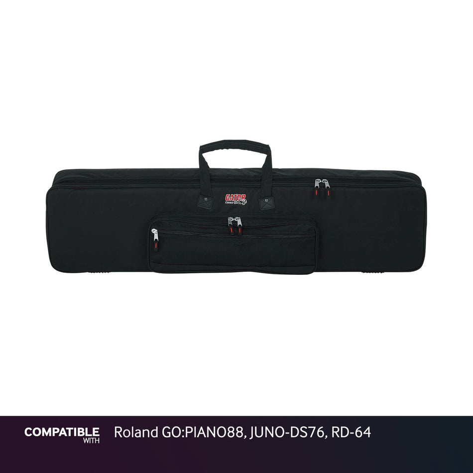 Gator Slim Keyboard Case for Roland GO:PIANO88, JUNO-DS76, RD-64