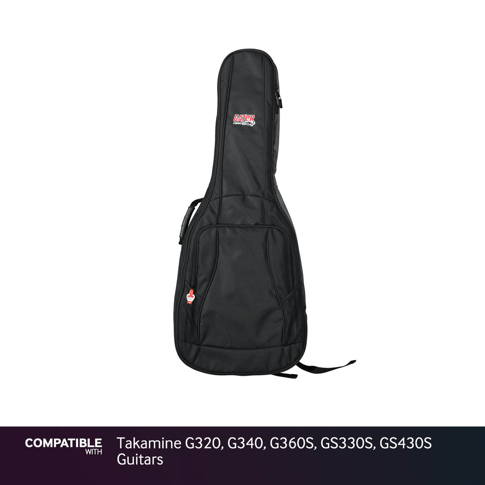 Gator Padded Gig Bag for Takamine G320, G340, G360S, GS330S, GS430S Guitars