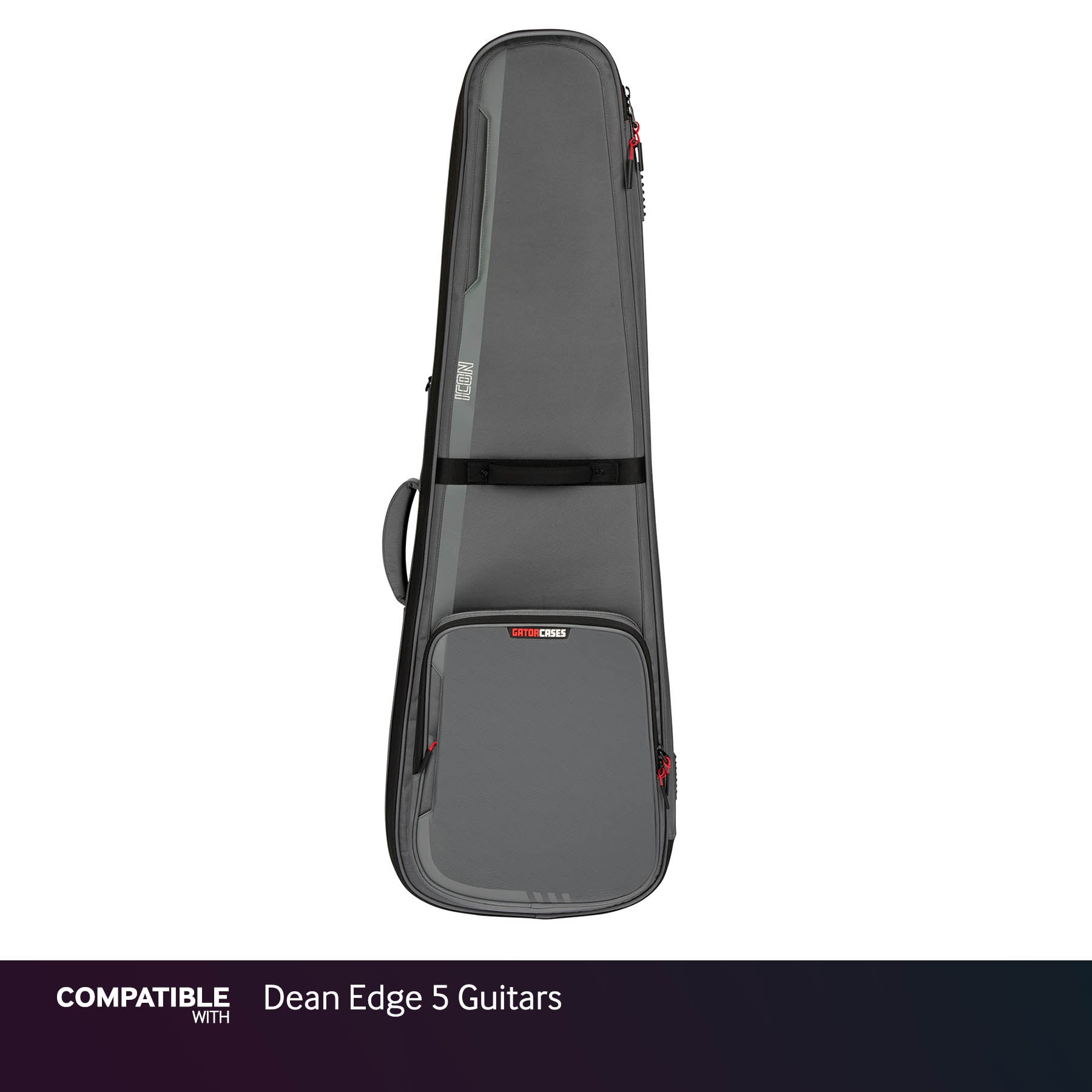 Gator Gray ICON Case for Dean Edge 5 Guitars