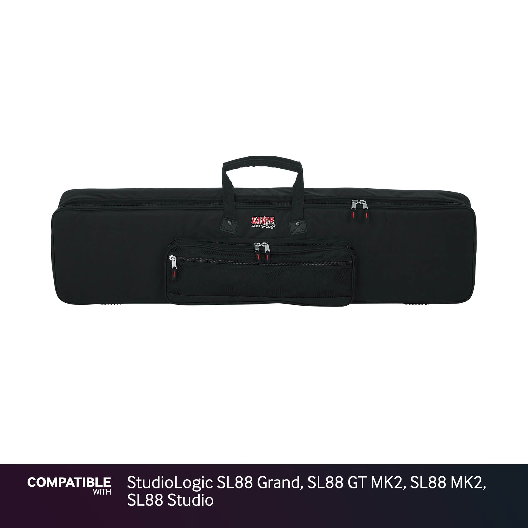 Gator Slim Keyboard Case for StudioLogic SL88 Grand, SL88 GT MK2, SL88 MK2, SL88 Studio