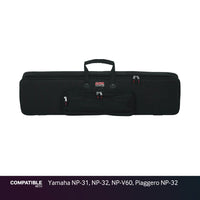 Gator Slim Keyboard Case for Yamaha NP-31, NP-32, NP-V60, Piaggero NP-32