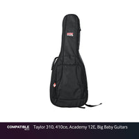 Gator Padded Gig Bag for Taylor 310, 410ce, Academy 12E, Big Baby Guitars