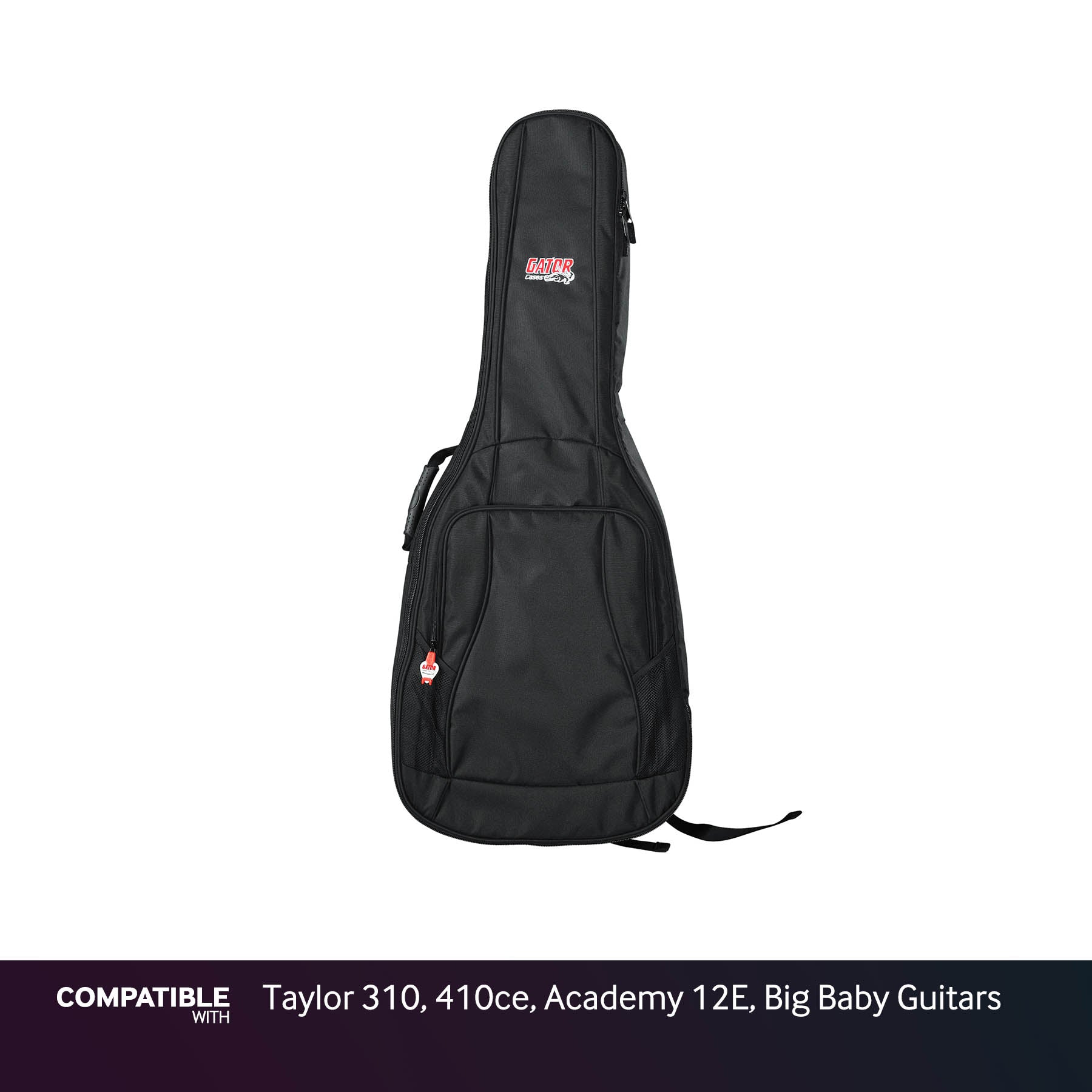 Gator Padded Gig Bag for Taylor 310, 410ce, Academy 12E, Big Baby Guitars
