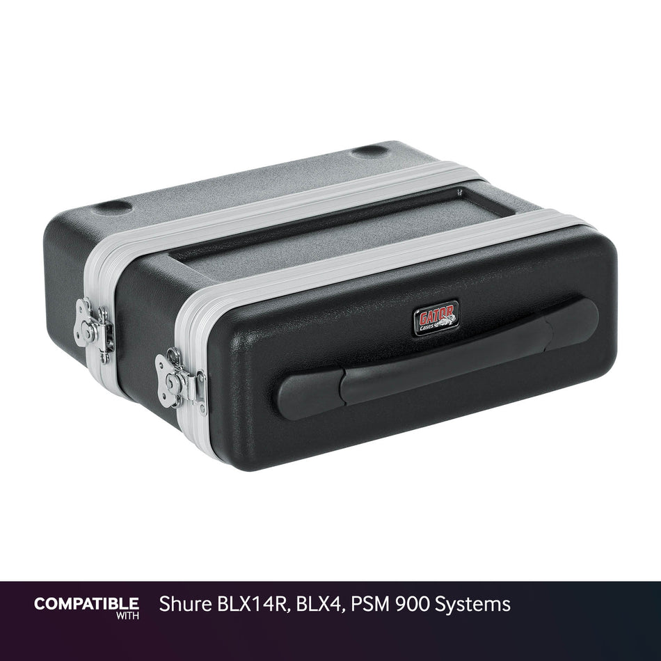 Gator Wireless Case for Shure BLX14R, BLX4, PSM 900 Systems