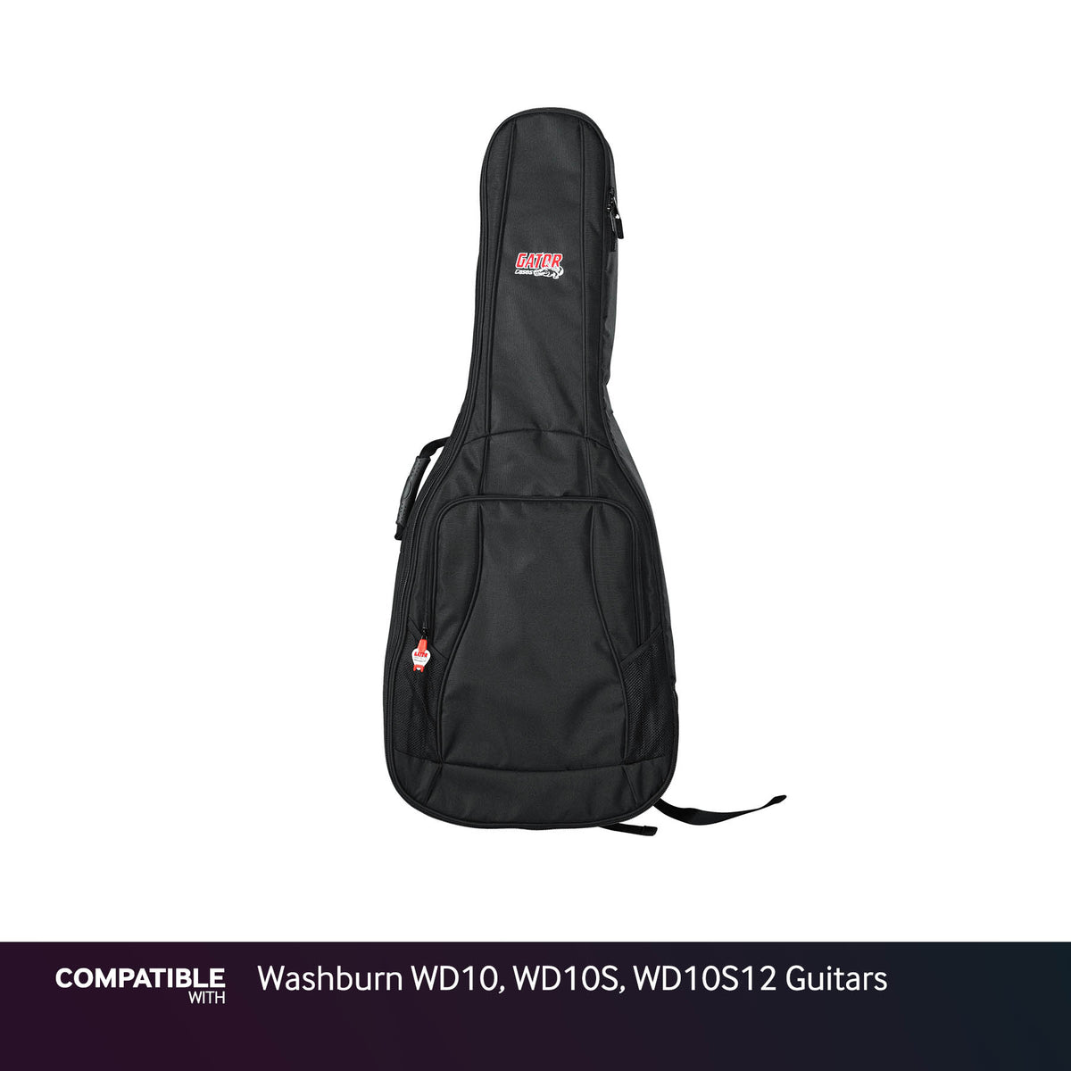 Gator Padded Gig Bag for Washburn WD10, WD10S, WD10S12 Guitars