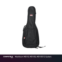 Gator Padded Gig Bag for Washburn WD10, WD10S, WD10S12 Guitars