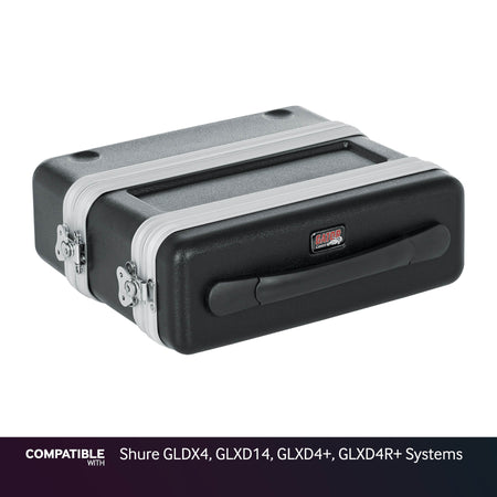 Gator Wireless Case for Shure GLDX4, GLXD14, GLXD4+, GLXD4R+ Systems