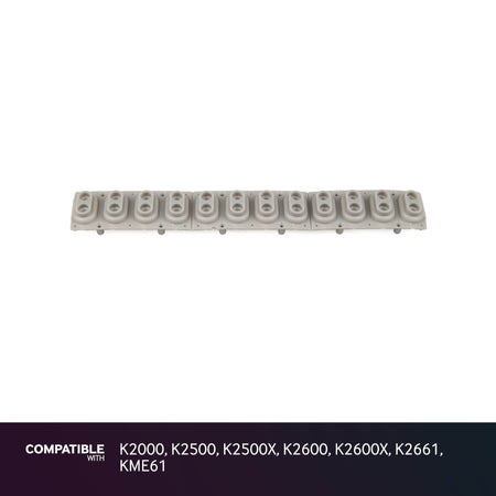 Kurzweil 12-note Key Contact Strip for K2000, K2500, K2500X, K2600, K2600X, K2661, KME61