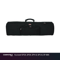 Gator Slim Keyboard Case for Kurzweil SP2X, SP3X, SP4-8, SP5-8, SP-88X