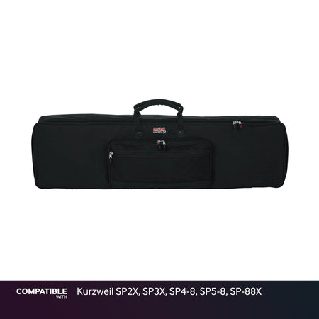 Gator Slim Keyboard Case for Kurzweil SP2X, SP3X, SP4-8, SP5-8, SP-88X