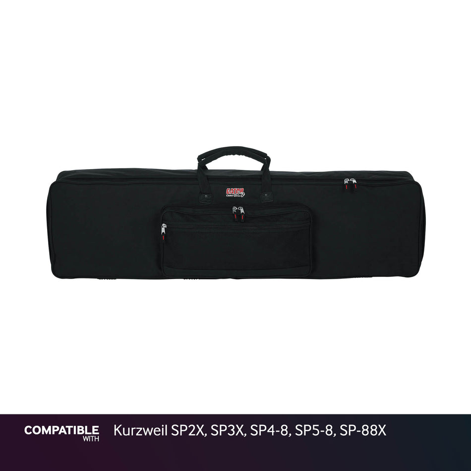 Gator Slim Keyboard Case for Kurzweil SP2X, SP3X, SP4-8, SP5-8, SP-88X