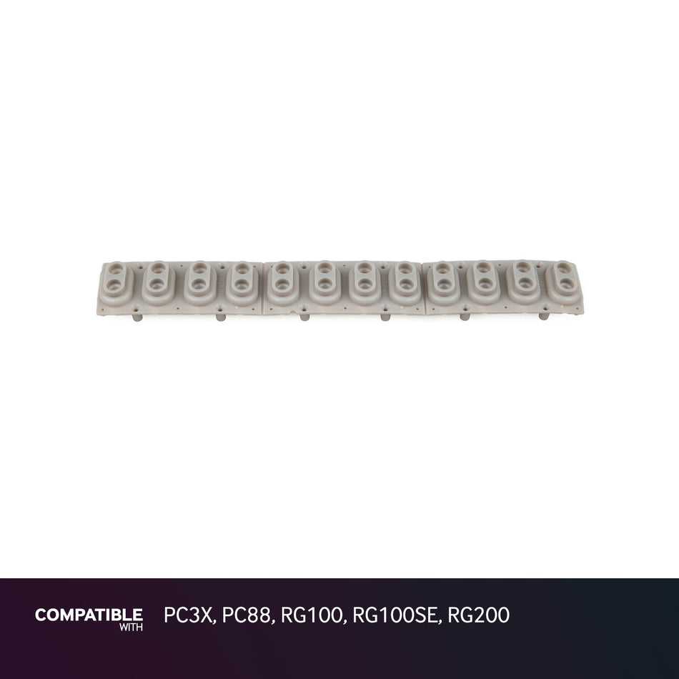 Kurzweil 12-note Key Contact Strip for PC3X, PC88, RG100, RG100SE, RG200