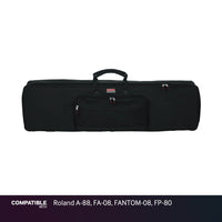 Gator Slim Keyboard Case for Roland A-88, FA-08, FANTOM-08, FP-80