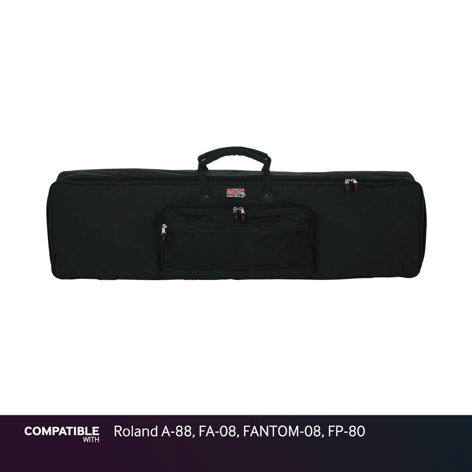 Gator Slim Keyboard Case for Roland A-88, FA-08, FANTOM-08, FP-80