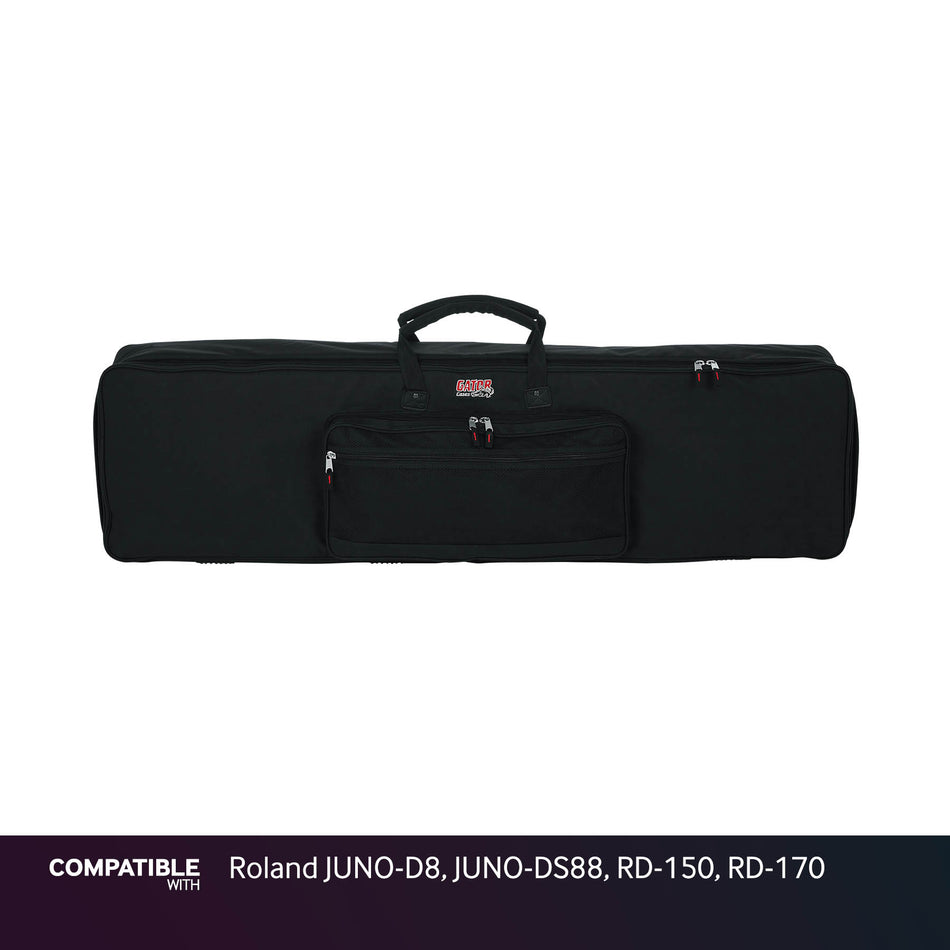 Gator Slim Keyboard Case for Roland JUNO-D8, JUNO-DS88, RD-150, RD-170