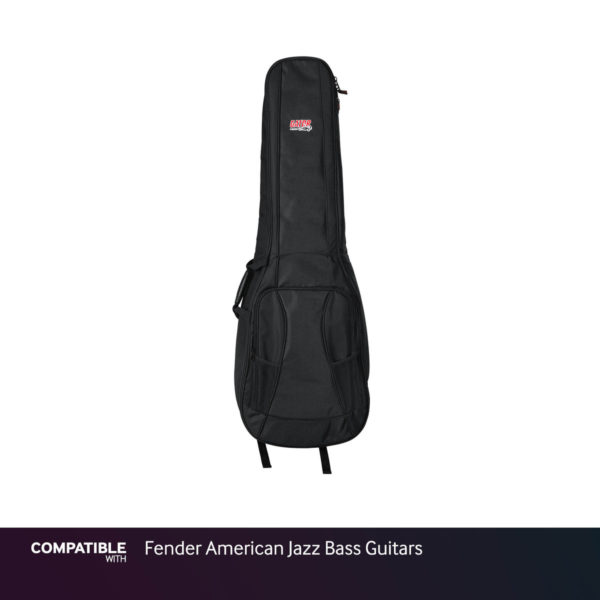 Gator Dual Compartment Gig Bag for Fender American Jazz Bass Guitars