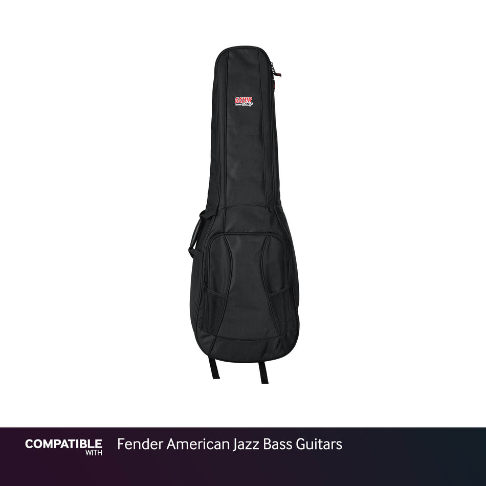 Gator Dual Compartment Gig Bag for Fender American Jazz Bass Guitars