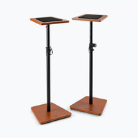 On-Stage SMS7500RB Rosewood Pair Adjustable Wood Studio Monitor Stands