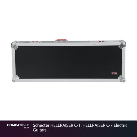 Gator Tour Case for Schecter HELLRAISER C-1, HELLRAISER C-7 Electric Guitars