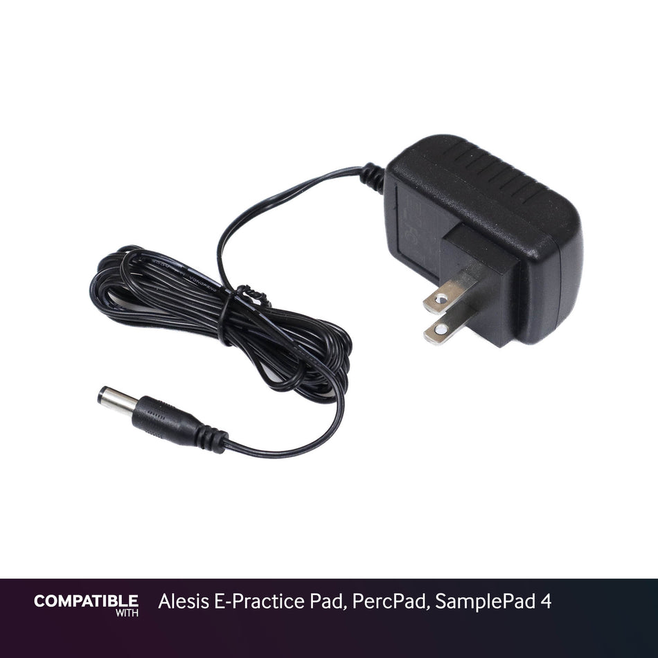 Alesis Power Supply Adapter for E-Practice Pad, PercPad, SamplePad 4