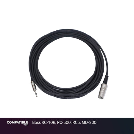 Rapco 1/8" TRS MIDI Type-A Cable for Boss RC-10R, RC-500, RC5, MD-200