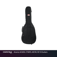 Gator Padded Gig Bag for Alvarez AC60S, CYM95, MC90, RC10 Guitars