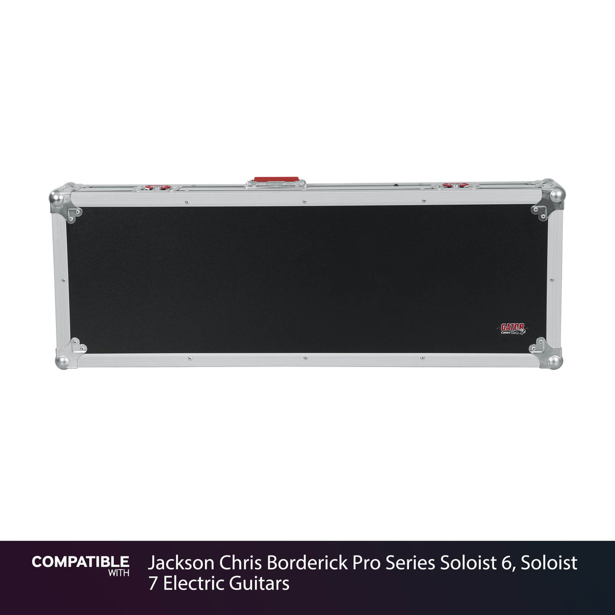 Gator Tour Case for Jackson Chris Borderick Pro Series Soloist 6, Soloist 7 Electric Guitars