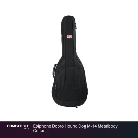 Gator Padded Gig Bag for Epiphone Dobro Hound Dog M-14 Metalbody Guitars