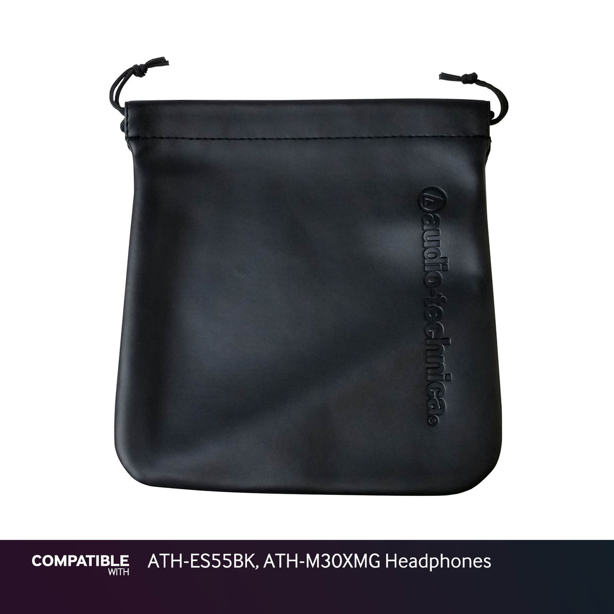 Audio-Technica Black Storage Pouch for ATH-ES55BK, ATH-M30XMG Headphones