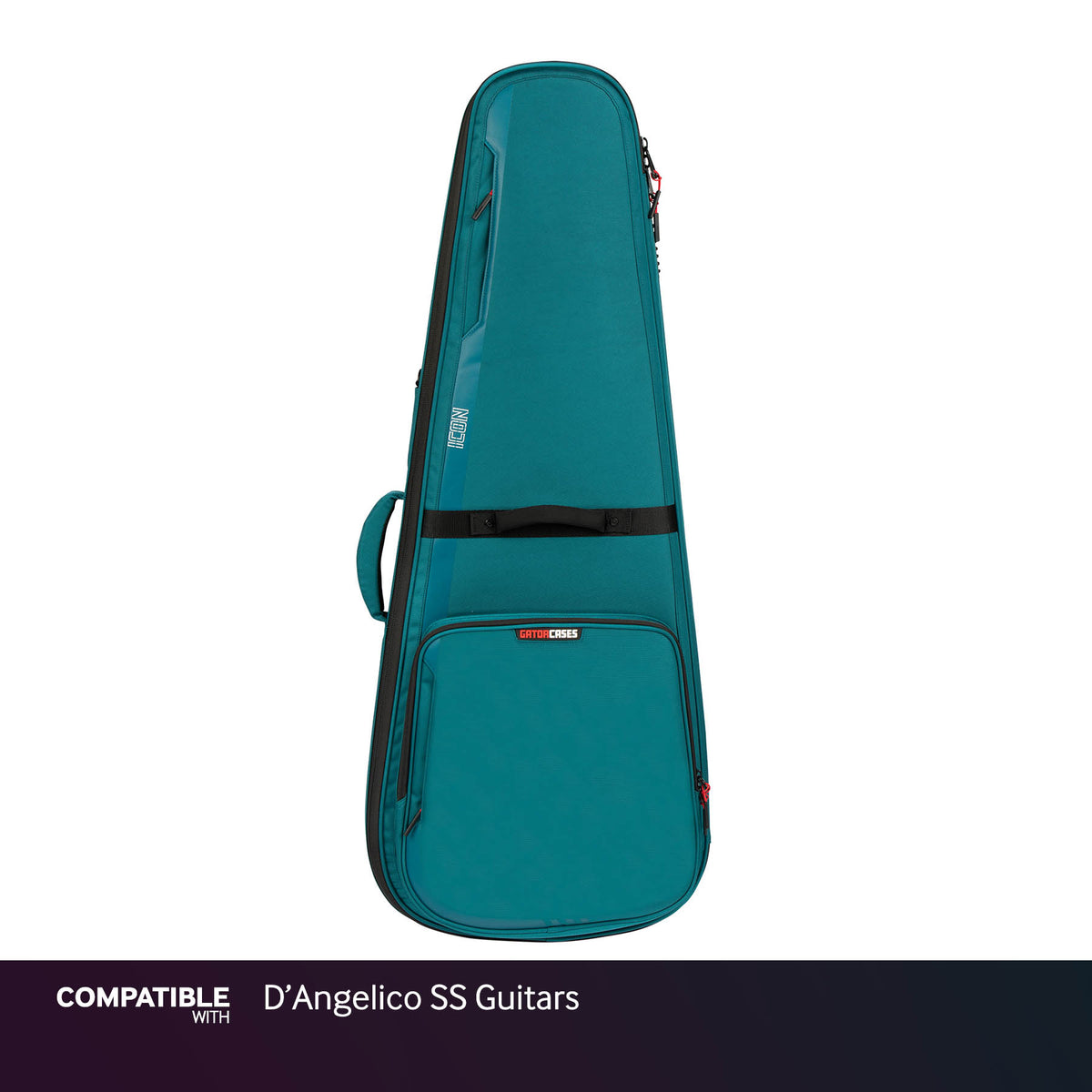 Gator Blue ICON Case for D'Angelico SS Guitars