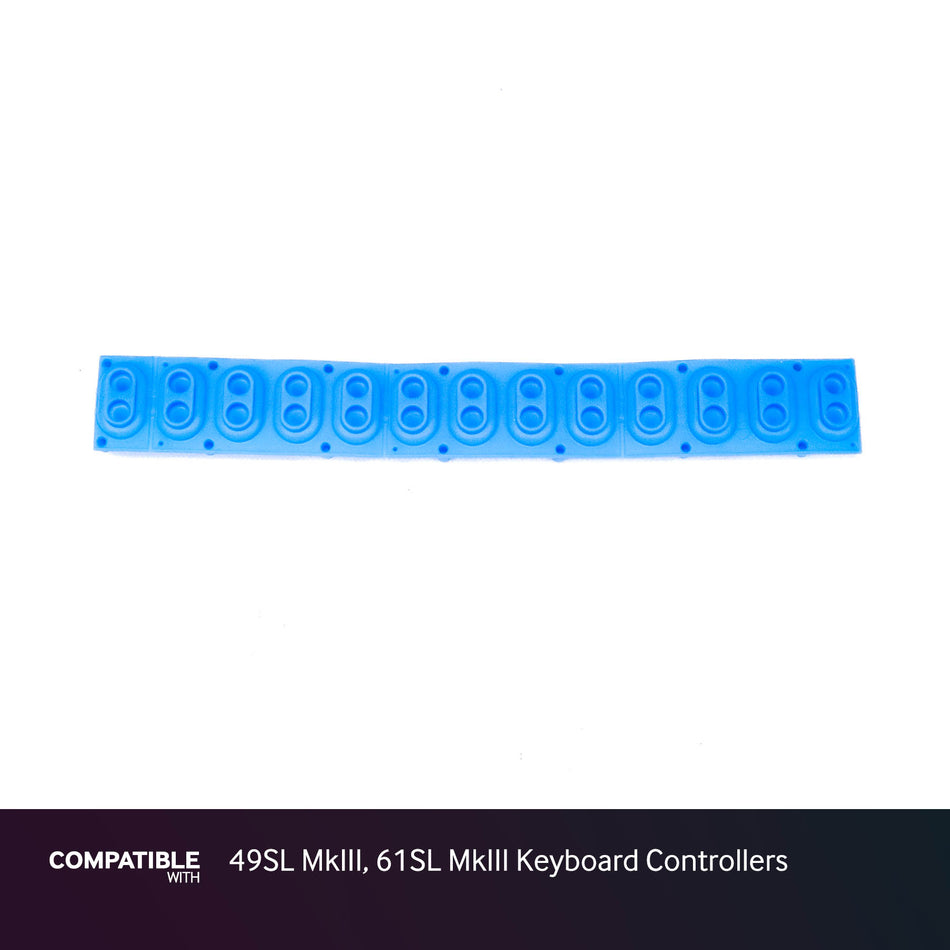 Novation 13-Note Rubber Contact Strip for 49SL MkIII, 61SL MkIII Keyboard Controllers