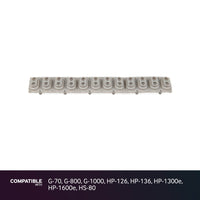 Roland 12-note Key Contact Strip for G-70, G-800, G-1000, HP-126, HP-136, HP-1300e, HP-1600e, HS-80