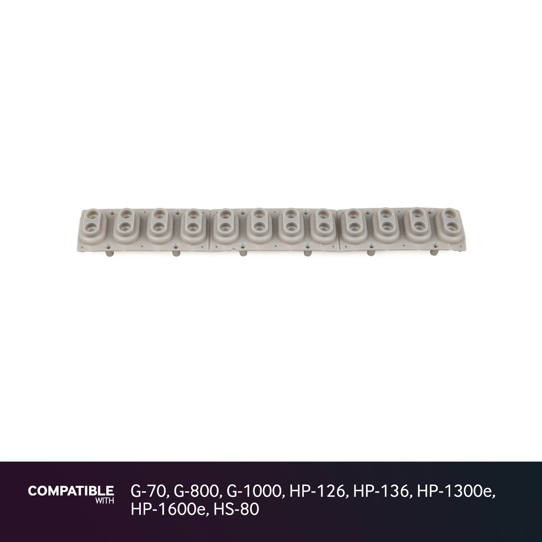 Roland 12-note Key Contact Strip for G-70, G-800, G-1000, HP-126, HP-136, HP-1300e, HP-1600e, HS-80