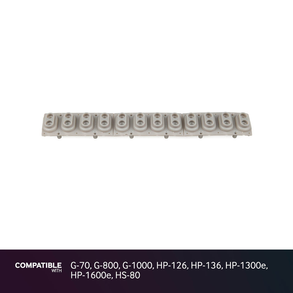 Roland 12-note Key Contact Strip for G-70, G-800, G-1000, HP-126, HP-136, HP-1300e, HP-1600e, HS-80
