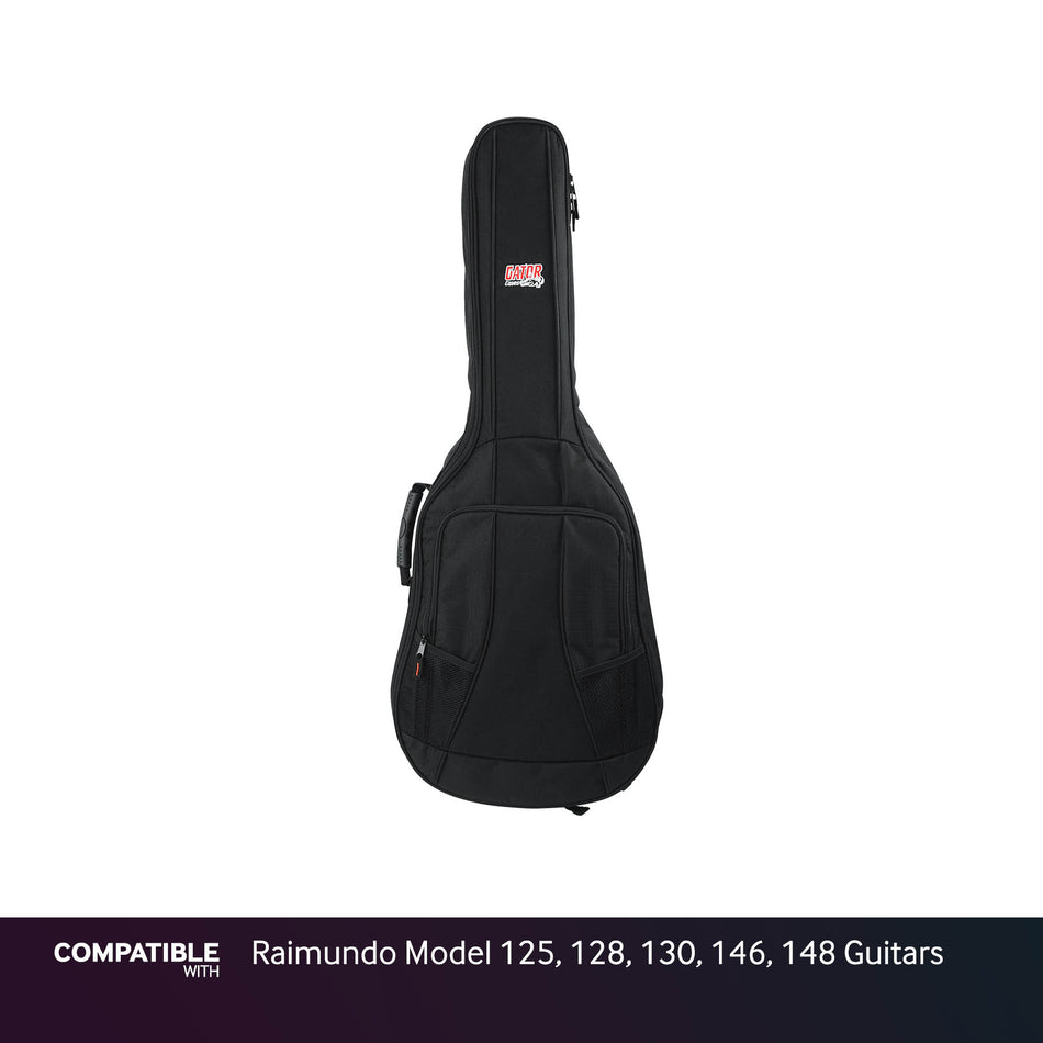 Gator Padded Gig Bag for Raimundo Model 125, 128, 130, 146, 148 Guitars