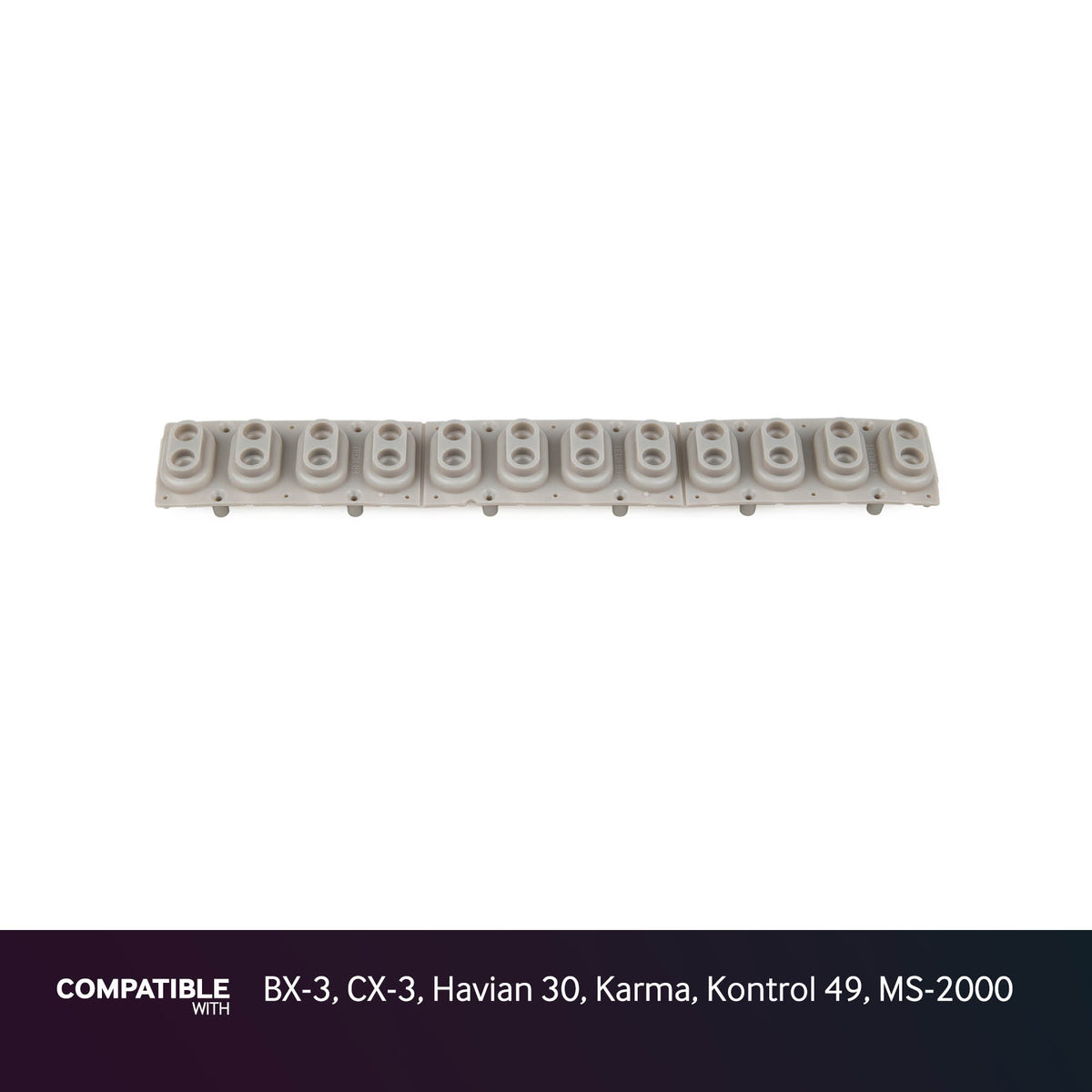 Korg 12-note Key Contact Strip for BX-3, CX-3, Havian 30, Karma, Kontrol 49, MS-2000