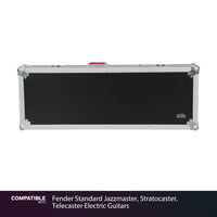 Gator Tour Case for Fender Standard Jazzmaster, Stratocaster, Telecaster Electric Guitars