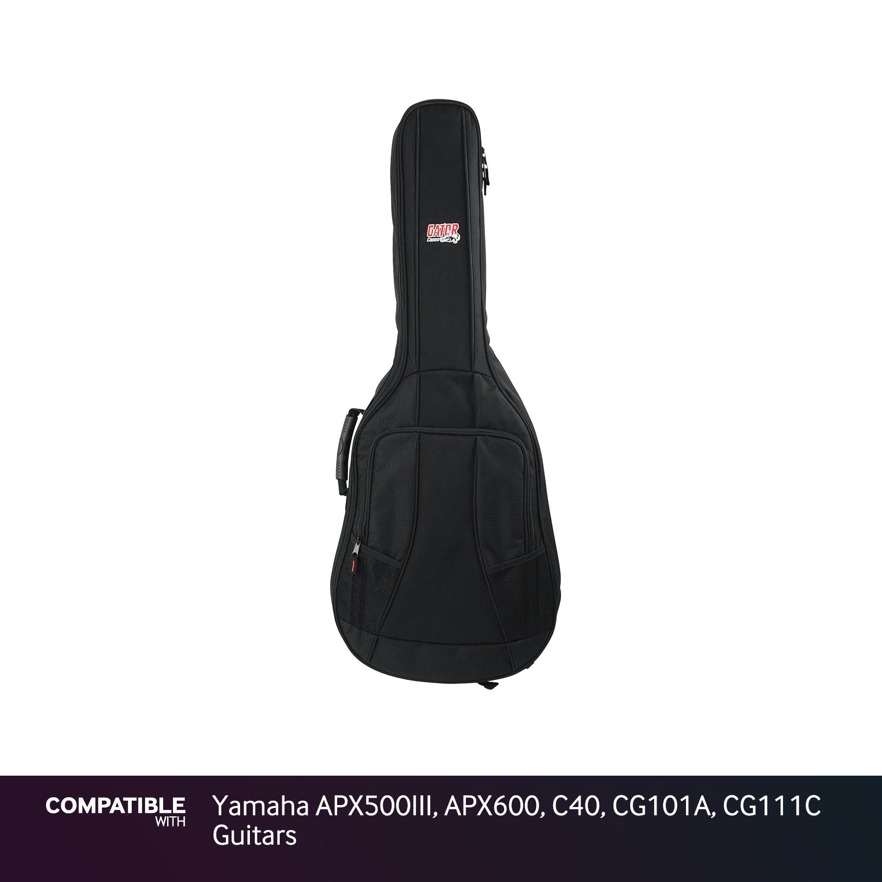 Gator Padded Gig Bag for Yamaha APX500III, APX600, C40, CG101A, CG111C Guitars
