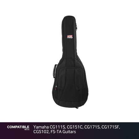 Gator Padded Gig Bag for Yamaha CG111S, CG151C, CG171S, CG171SF, CGS102, FS-TA Guitars