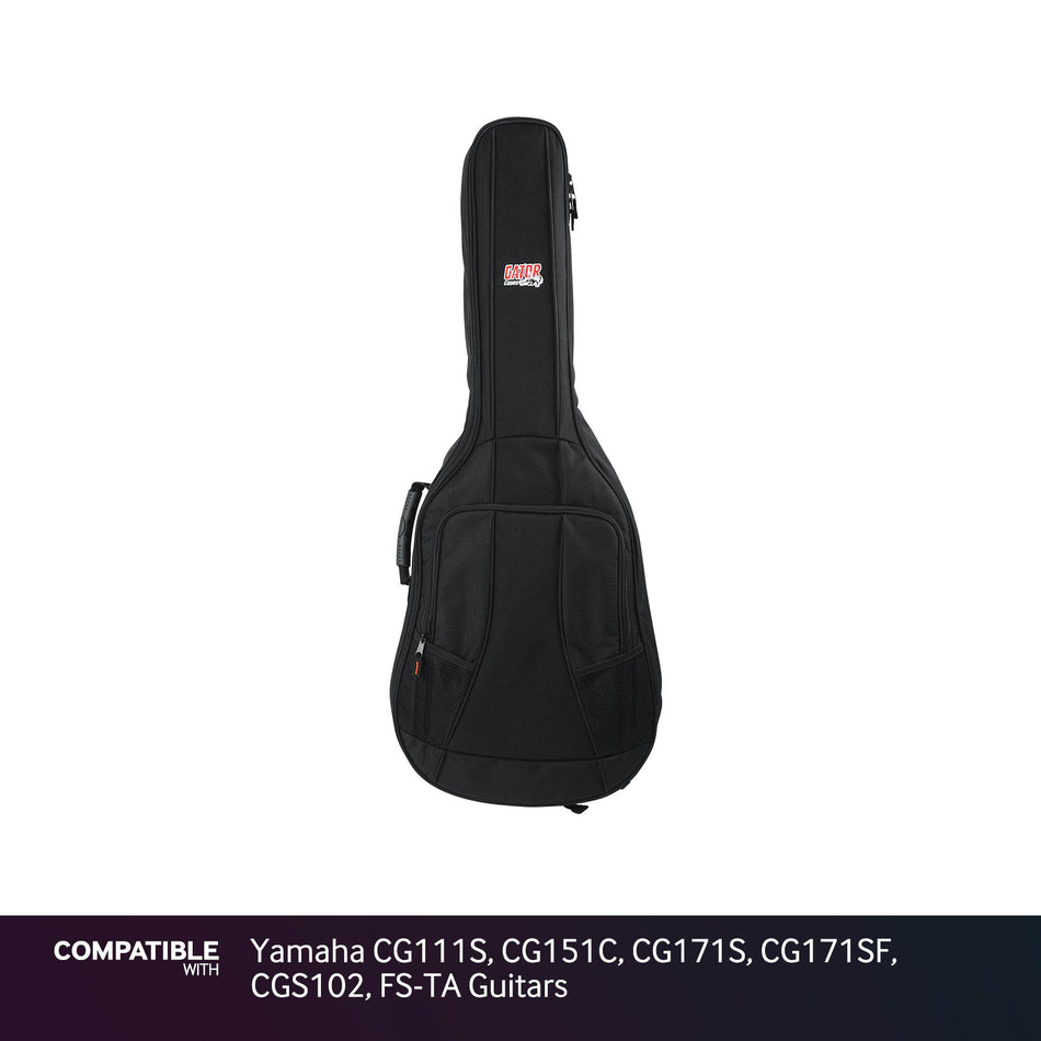 Gator Padded Gig Bag for Yamaha CG111S, CG151C, CG171S, CG171SF, CGS102, FS-TA Guitars