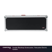 Gator Tour Case for Fender Blacktop Stratocaster, Telecaster Electric Guitars