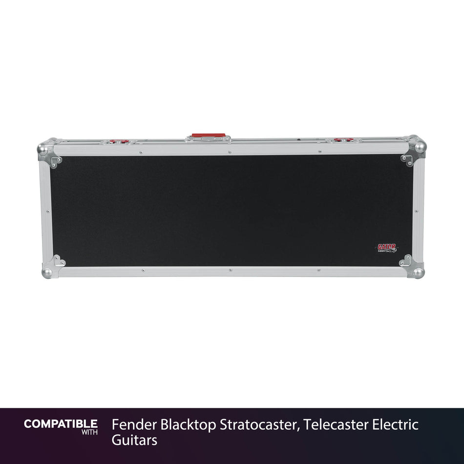 Gator Tour Case for Fender Blacktop Stratocaster, Telecaster Electric Guitars