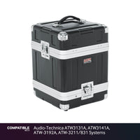Gator 4-System Case for Audio-Technica ATW3131A, ATW3141A, ATW-3192A, ATW-3211/831 Systems