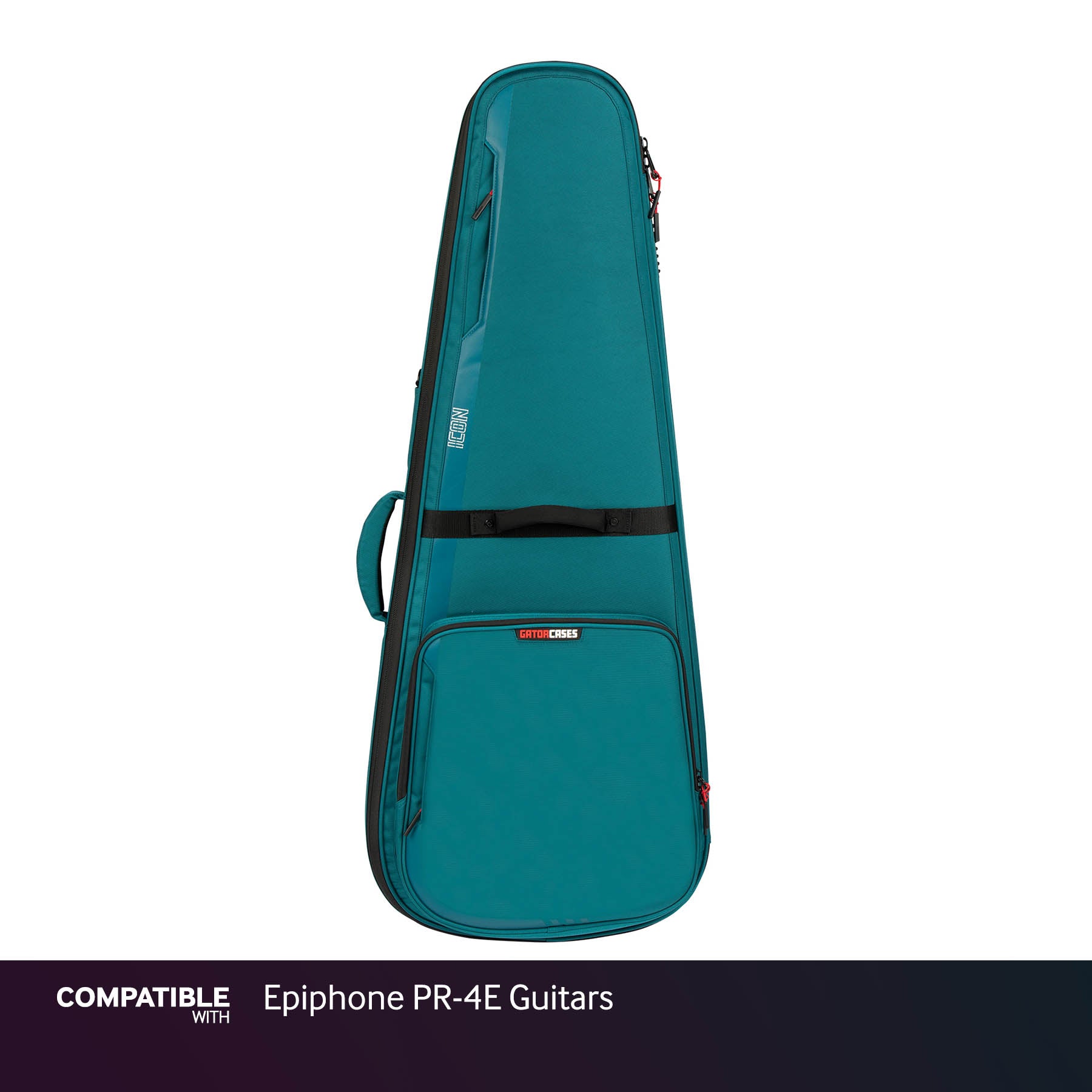 Gator Blue ICON Case for Epiphone PR-4E Guitars